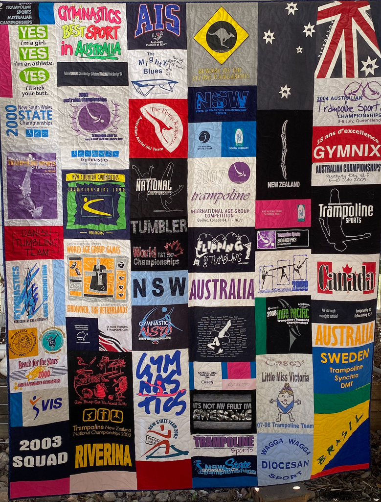 T-Shirt Memory Quilts Made to Order