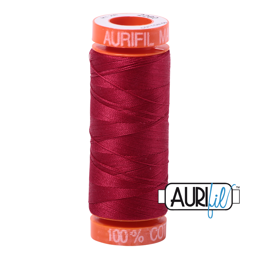 Aurifil Thread - Red Wine – QSQuilting